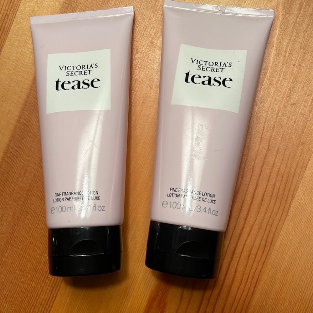 Victoria’s Secret Tease 2 fine fragrance lotions from Victoria’s Secret 3.4 ozs